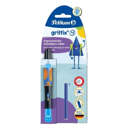 Pióro wieczne Griffix Neon Black blister - PELIKAN