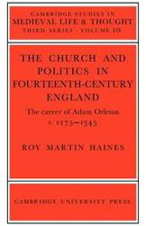Church/Politcs - Roy Martin Haines