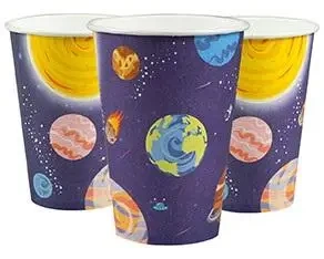 Kubki papierowe Galaxy 8szt - Arpex