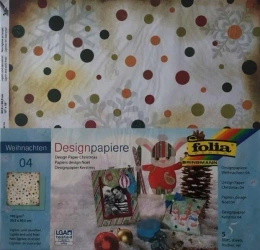 Design-papier 190 g/m2 30,5x30,5cm 5ark - Galeria Hobby