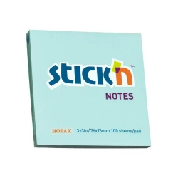 Notes samoprzylepny niebieski pastelowy - Stickn