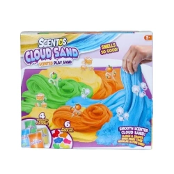 Pachnący piasek kinetyczny - zestaw z foremkami - Scentos