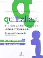 Qui Italia.it livello intermedio B1... DVD + CD - praca zbiorowale