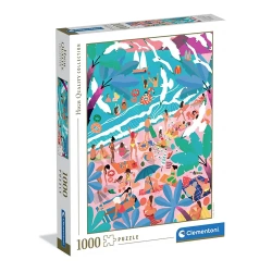 Puzzle 1000 HQ Sunday At The Beach - Clementoni