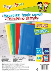 Okładki na zeszyt A4 krystaliczne mix 25szt - Gimboo