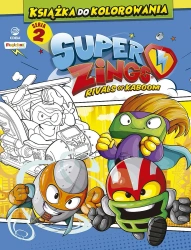 SuperZings. Książka do kolorowania. Seria 2 - opracowanie zbiorowe