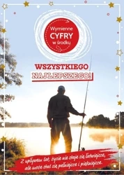 Karnet Urodziny wymienne cyfry - Armin Style