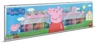 Megazestaw do kolorowania Świnka Peppa - Multiprint