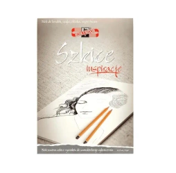 Blok Inspiracje - Szkice A4/20 arkuszy 110g - Koh-I-Noor