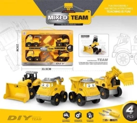 Zestaw 4 aut do rozkręcania - Merkpol