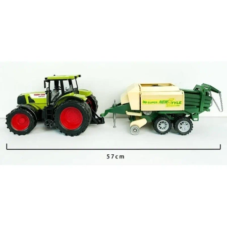 Traktor z prasą - Macyszyn Toys