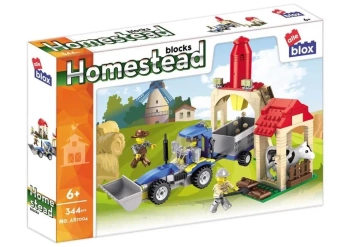 Alle blox. Klocki konstrukcyjne, 344 elementy