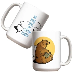 Kubek - Nie mogę spać, bo czytam książki 440ml - Molom