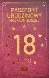 Karnet Urodzinowy 18 - YEKU