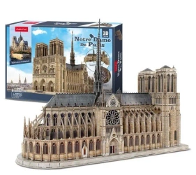 Puzzle 3D Katedra Notre Dame - Cubic Fun