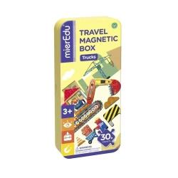 Puzzle magnetyczne Ciężarówki - mierEdu