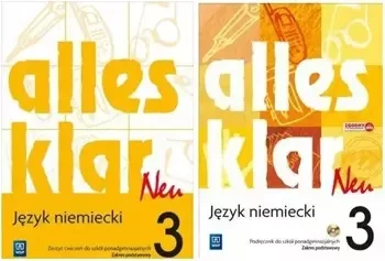 Alles Klar Neu 3 Podręcznik Zeszyt ćwiczeń ZP WSiP - Krystyna Łuniewska, Zofia Wąsik