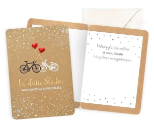 Karnet Ślub - Kukartka