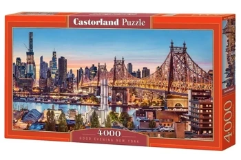 Puzzle 4000 Good Evening New York CASTOR - Castorland
