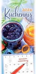 Kalendarz 2026 notatnikowy 46x22cm Kuchenny - Artsezon