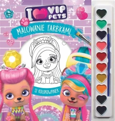Malowanie farbkami. I love VIP Pets - praca zbiorowa