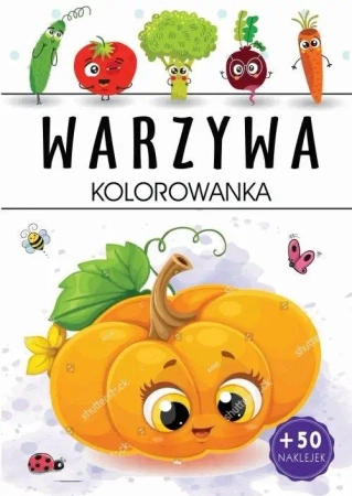 Warzywa kolorowanka - praca zbiorowa