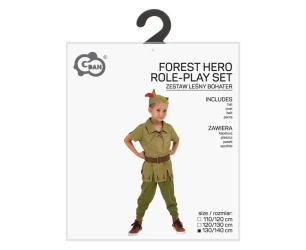 Strój dla dzieci Leśny bohater 130/140cm - Godan
