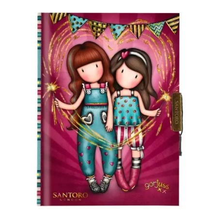 Zamykany Notes Gorjuss Fairground Fireworks - Cass film
