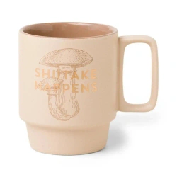 Kubek ceramiczny Shitake Happens 355ml - Designworks Ink