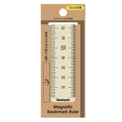 Zakładka magnetyczna do książek 15cm kość słoniowa - Nakabayashi
