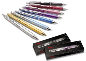 Eleganckie pióro kulkowe EnerGel 0,7 mm BL407ZC w etui 1 szt. mix - PENTEL