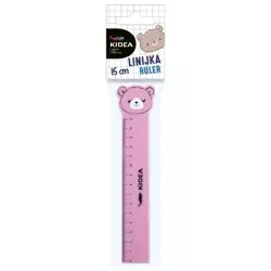 Linijka z figurką 15cm KIDEA - DERFORM