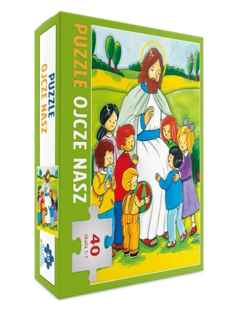 Puzzle 40 elementów. Ojcze nasz
