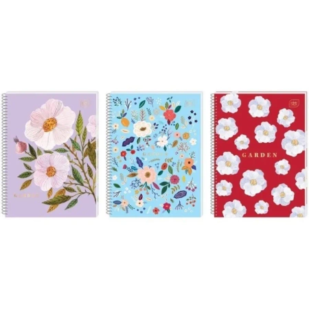 Kołozeszyt A5/80K kratka HS Garden (5szt) - INTERDRUK
