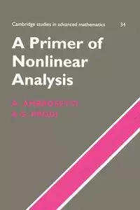 A Primer of Nonlinear Analysis - Antonio Ambrosetti