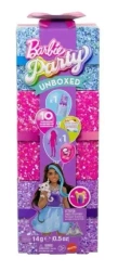 Barbie Party Unboxed Glam Party Stylowe Przygotowania Lalka Zestaw Fioletowy Jfy66 Tub3