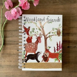 Kołonotatnik A5 SJ12 TW Leśni przyjaciele - Alex Clark