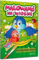 Malowanki na wiosnę - Opracowanie Zbiorowe