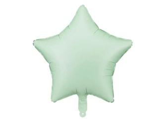 Balon foliowy Gwiazdka 48cm zieleń - PartyDeco