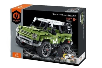 Klocki Jeep zielony 474el - Immaster-Koco