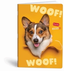 Zeszyt A4/60K kratka Woof mix (10szt) MAR MAR - MAR MAR