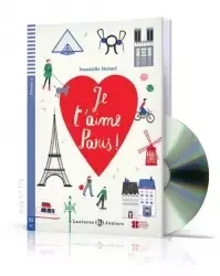 LF Je t'aime Paris książka + audio online A2 - Domitille Hatuel