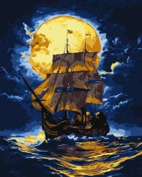 Malowanie po numerach - Tam, gdzie niebo spotyka.. - Ideyka