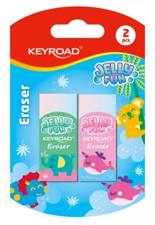 Gumka do ścierania ombre 2szt - Keyroad