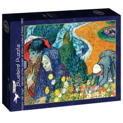 Puzzle 1000 Vincent Van Gogh Ogród w Etten,1888 - Bluebird Puzzle
