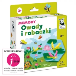 Gra memory Owady i robaczki Kapitan Nauka - Malysheva Svetlana