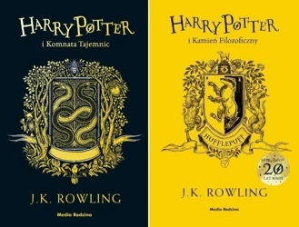 HARRY POTTER Kamień + Komnata HUFFLEPUFF Rowling - Joanne K. Rowling