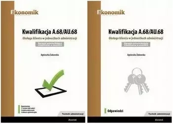 Kwalifikacja A.68/AU.68. Repetytorium / Odpowiedzi - Agnieszka Żukowska