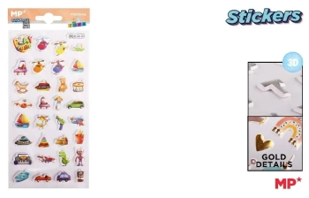 Naklejki 3D zabawki - MP Main Paper