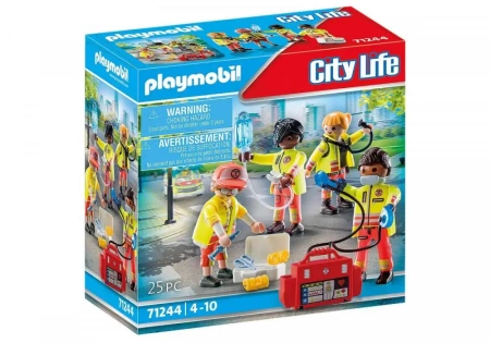 Figurki City Life 71244 Zespół ratunkowy - Playmobil